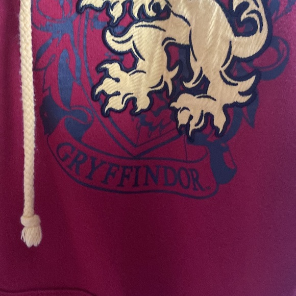 Universal Studios Harry Potter men's griffindor zip up hoodie jacket - Picture 5 of 12